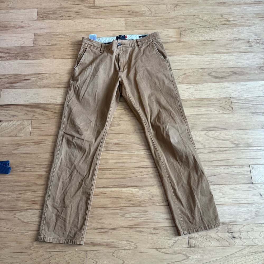 Dockers Men's Straight Fit Smart 360 Flex Khaki Mens Pants 33x32